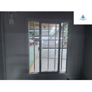 Customizable Mobile Steel Security Booth Durable Aluminum Window Included