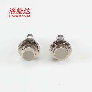 China Metal Tube Cylindrical Inductive Proximity Sensor 10-30VDC DC 3 Wire M18 Shorter Body With M12 4 Pin Plug wholesale