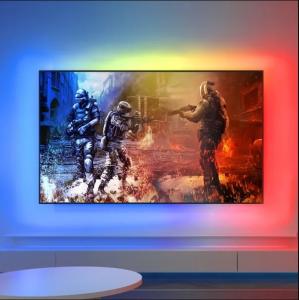 China 18W LED TV Backlights 6.56ft Waterproof USB Strip Lights With Timer Function Remote Control wholesale