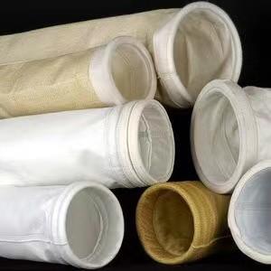 China Biomass High Temperature Filter Bags Nonwoven , Fume Replacement Dust Collector Bags on sale