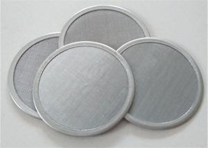 China Customized Wire Mesh Filter Screen , Metal Filter Screen Disc For Filtration wholesale