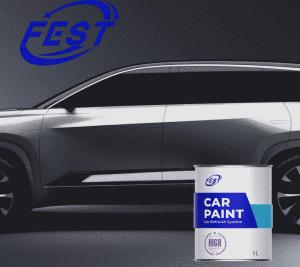 1K Basecoat Automotive Paint Advanced Technology Quick Drying Extensive Color Selection