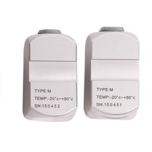 Pipe OCT 12m/S Clamp On Doppler Ultrasonic Flow Meter