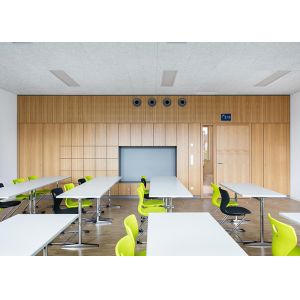 China Soundproof Aluminum Partition Wall with LED Lighting 30dB on sale