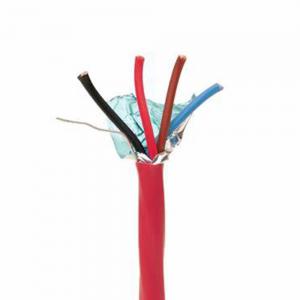 China PE Moistureproof Cable For Smoke Alarms , Alkali Resistant Fire Alarm Red Wire wholesale