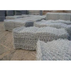 China 100X150mm 3.4mm Wire Cages For Rock Retaining Walls wholesale