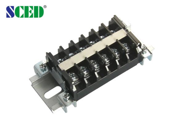High Current Power Terminal Blocks , 20A Rail Mounted Terminal Blocks Pitch 9