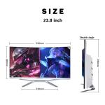 Curved Screen All In One Computers with Core i3/i5/i7/i9 16GB RAM 1TB Storage