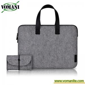 China Laptop Sleeve Case New Arrival Wool felt Laptop Case Bag for MacBook Air Pro wholesale