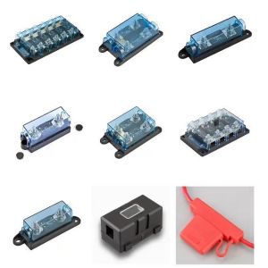 Waterproof Inline Dc Fuse Holder , DFN Automotive Fuse Panel Box