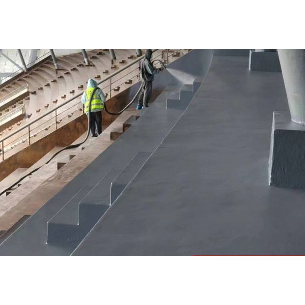 Waterproof Liquid Coating For Leak Plugging Gray Polyurea