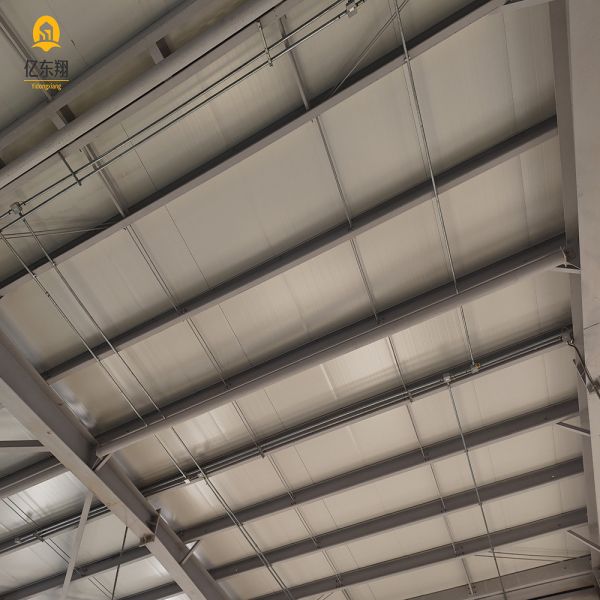 Hot Dip Galvanized Or Painted Finish Metal Workshop Buildings Welded Connection As Requested Parapet Wall