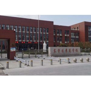 316 Stainless Steel Automatic Retractable Parking Bollards With Reflective