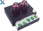 Custom Acrylic Display Case Desktop Storage Box With Drawer Hotel Hollow Pattern