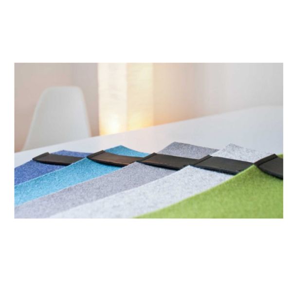 Multi Functional Office Dual Use 40*80cm Felt Mouse Mat