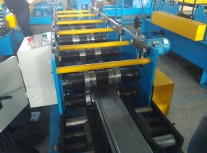 China Shelving Rack Pallet Rack Step Beam Roll Forming Machine , Cold Roll Forming Equipment wholesale