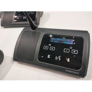 China Wireless Desktop Language Interpretation Audio Conference Microphone VISSONIC wholesale