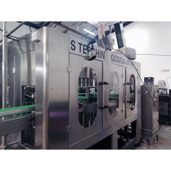 GCGF Series Spirits Filling Machines For Vodka Production , Spirits Bottle Filler