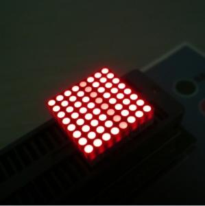 China Dot Matrix LED Display , 8x8 RGB LED Matrix Quene For Interest Rate Screens wholesale