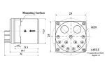 Accelerometer Sensor For Uav And Inertial Measurement Unit with Scale Factor 1.2