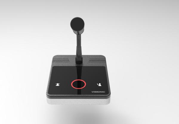Quality Heart Capacitance Audio Conference Microphone Touchable Interface Button for sale