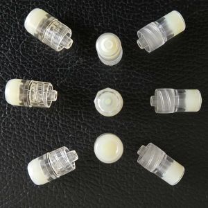 Surgical instruments disposable transparent heparin cap