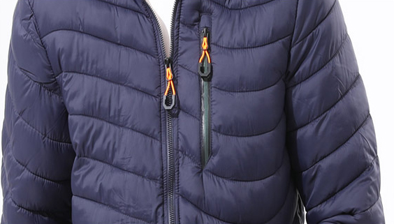 New men's autumn winter down jacket lightweight casual warm long sleeve cotton waterproof windproof coat with a detachable hood