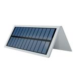 COB Garden Solar Powered LED Wall Light With Pir Sensor Camera Tower System