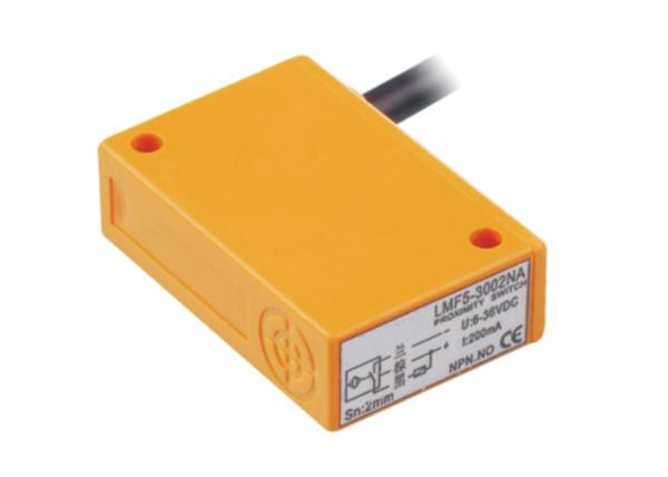 Quality 400Hz NO+NC Square Inductive Proximity Sensor Infrared Normally Open LMF5 for sale