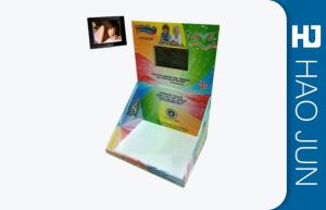 Small Retail Foldable Custom Cardboard Display Boxes With Lcd Screen
