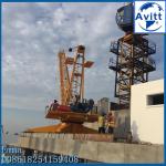 QD1515 3 Tons Derrick Crane for Lifting Materials With Luffing Mechanism