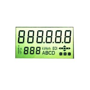 China Non Touch Custom LCD Display With Positive Display Model 1/65 DUTY 1/9 BIAS wholesale
