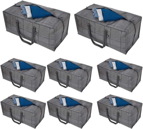 Quality Extra Large Moving Storage Bags with Zippers, Foldable Heavy-Duty Tote for Space Saving, Alternative to Moving Boxes, for sale