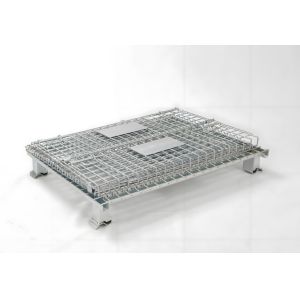 High Capacity Galvanized Foldiding Storage Wire Mesh Cages