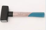 German Type Stoning Hammer(XL-0059) with painted surface and color wooden handle