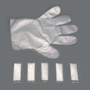 Multipurpose Individual Folded gloves foding gloves Pack Disposable Pe Gloves