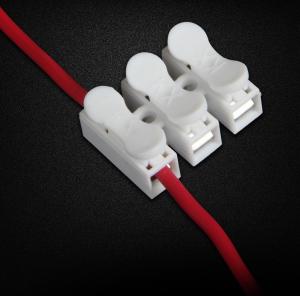 China 3 Pole Quick Wire Connector Terminal Block Spring Connector LED Strip Lighting wholesale