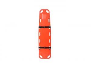 China 159kg Polyethylene Folding Emergency Spine Board Stretcher Trolley wholesale