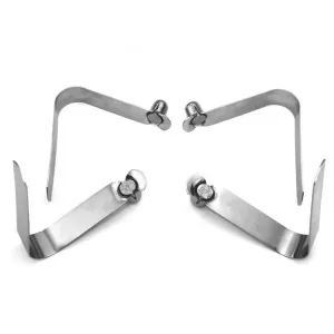 China 6mm Push Button Spring Clips Stainless Steel Solid Punching Process wholesale