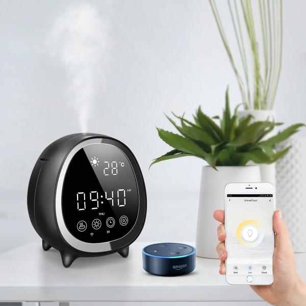 Smart Home Ultrasonic Cool Mist Aromatherapy Essential Oil Diffuser with Touch