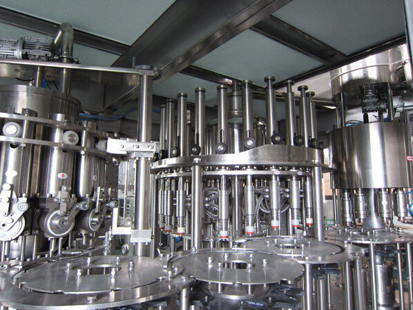 China Three In One Filling Capping Food Filling Machine 5000bph - 7000bph wholesale