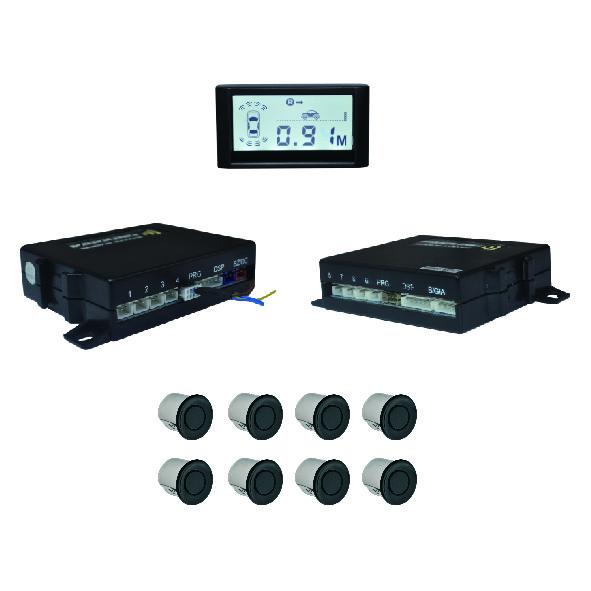 Quality 2.5m Front And Rear Radar Detector 2.4 Feet Backup Sensors For Pickup Trucks for sale