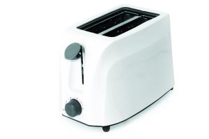 2 Slice Pop Up Toaster With 6 Browning Settings , Removable Crumb Tray