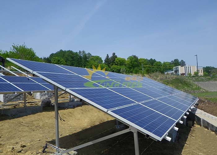 China Easily Installed Ballasted Roof Mount Solar Racking 1.1m～5m wholesale