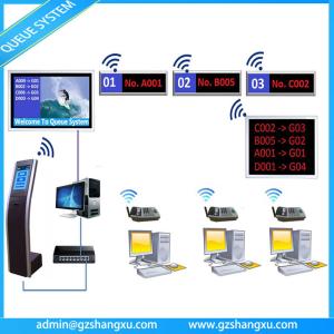 China Web Based Multiple Language Bank Wireless Ticket Kiosk Queue System wholesale