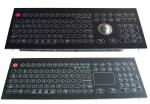 Industrial Membrane Keyboard with optical trackball and numeric keypad