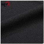 White / Black Fusing Plain Interlining Stitchable Polyester Customized