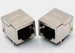 Shielded Low Profile THT RJ45 Jack -40 ℃ To 85 ℃ Operating Temperature For PC