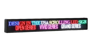 China Indoor HD P3 RGB WiFi programmable LED Message Board on sale