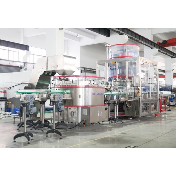 4KW 8600BPH Bottle Capping Machine For Shampoo